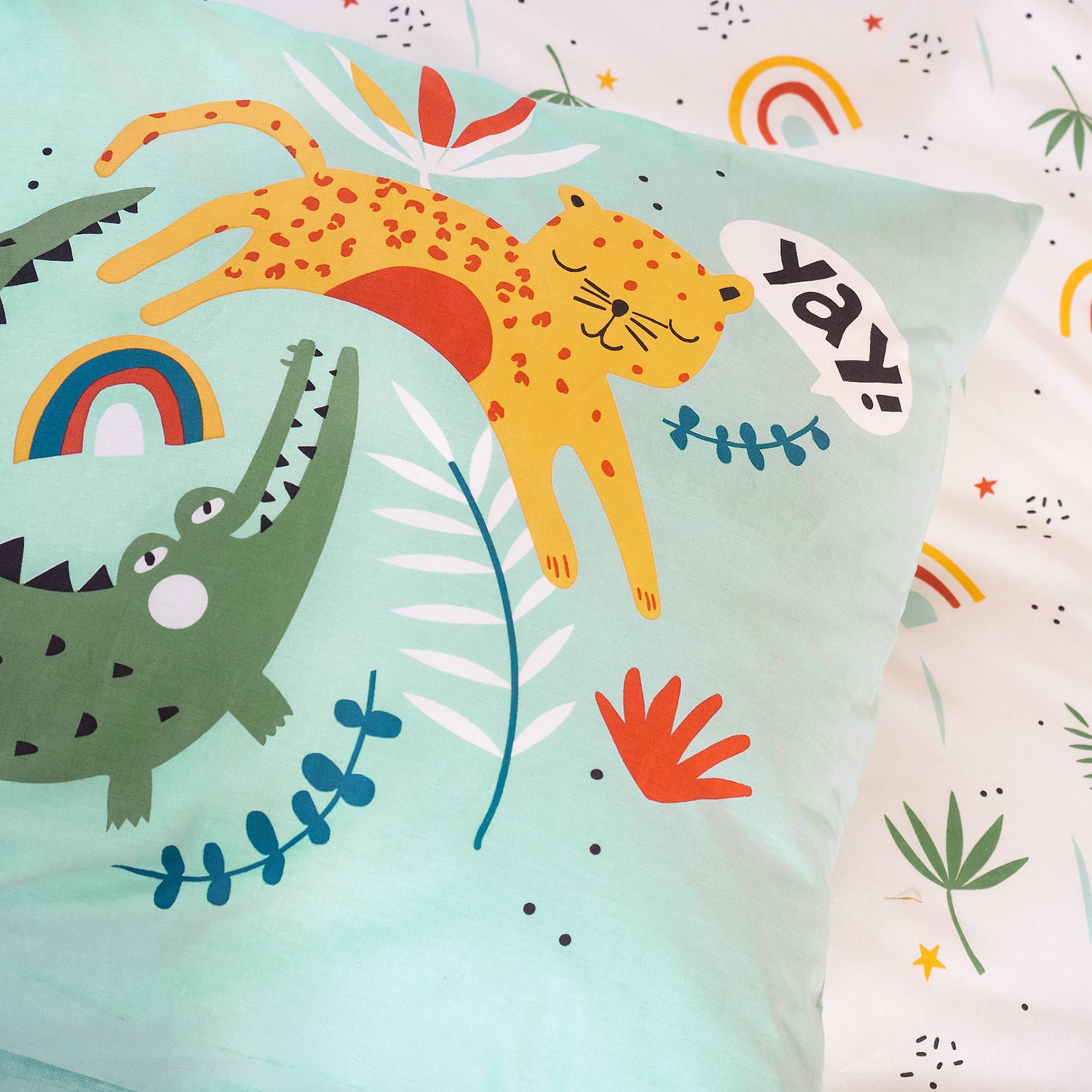 Parure de lit enfant 100% coton - POUMBA