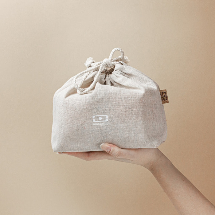 Sac repas taille M Pochette M Natural Cream