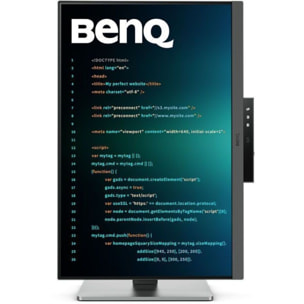 Ecran BENQ RD240Q 24" IPS DQHD HDR USB-C 90W