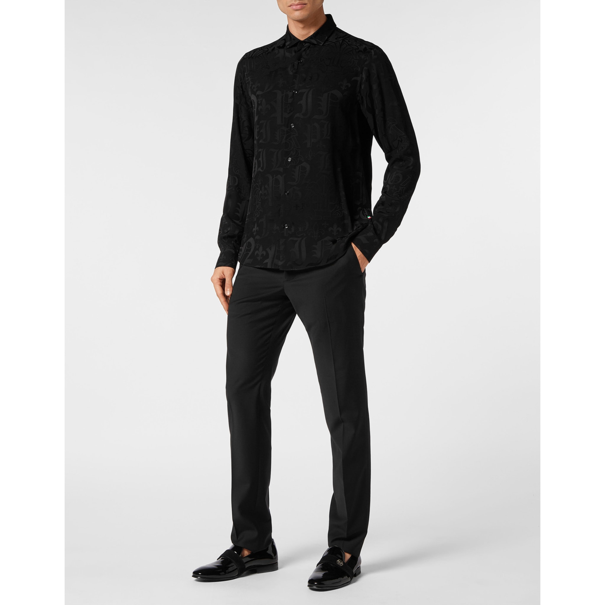 PHILIPP PLEIN Camisa Slim Fit MONOGRAM