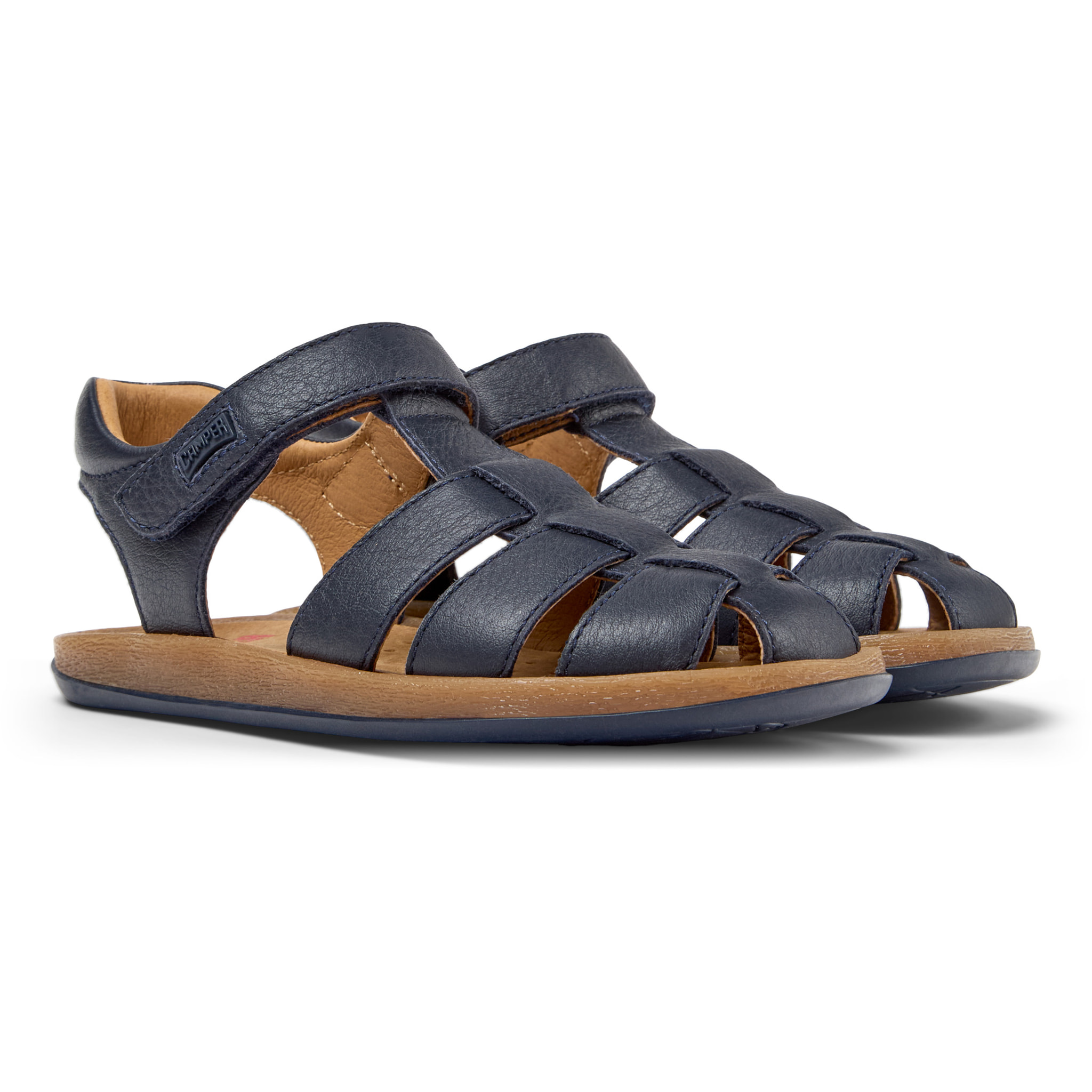 Sandalias - CAMPER Bicho - Azul - Cuero liso