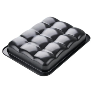 Moule 12 mini pains ou brioches 36 x 27 cm Zenker Black Metallic