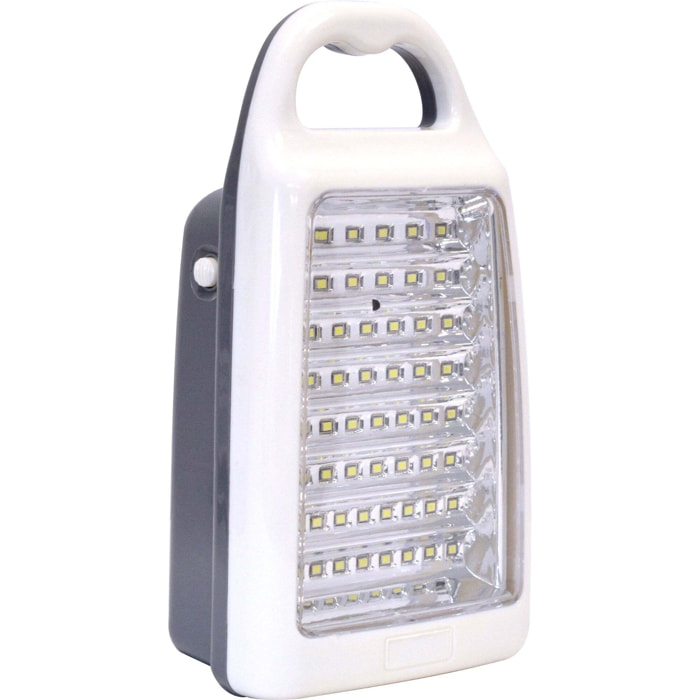 OMEGA Lampada Emergenza 60 LED 6W 450 Lumen Batteria Litio