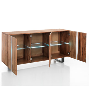 Tomasucci buffet 3 portes ANUBI Marron