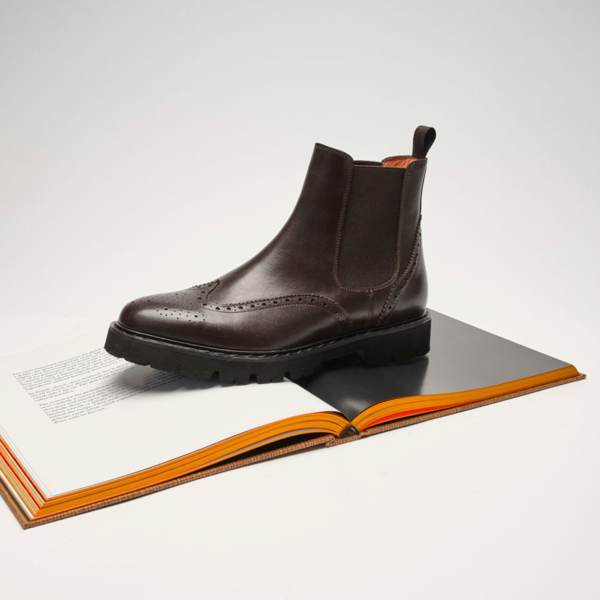 Stivaletto British Passport Testa di Moro