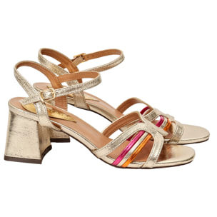 Sandali cinturino regolabile - tacco 7,5 cm