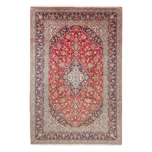 Tapis d'orient au motif oriental, noué main en laine, ARENI