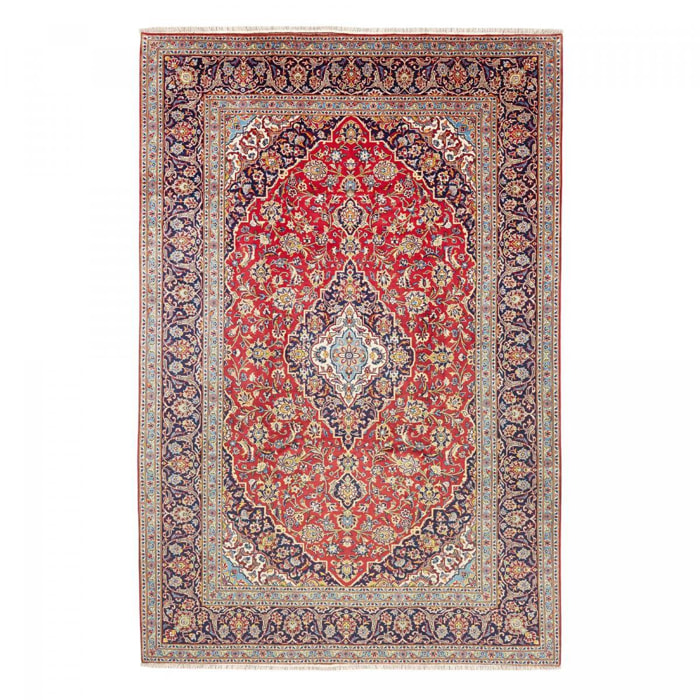 Tapis d'orient au motif oriental, noué main en laine, ARENI