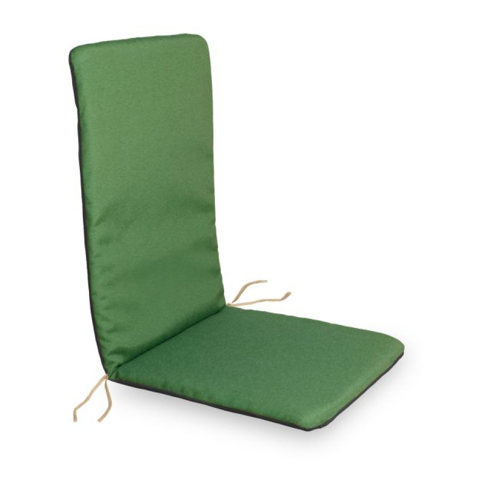 Cojín reversible de sillón Verde - Gris