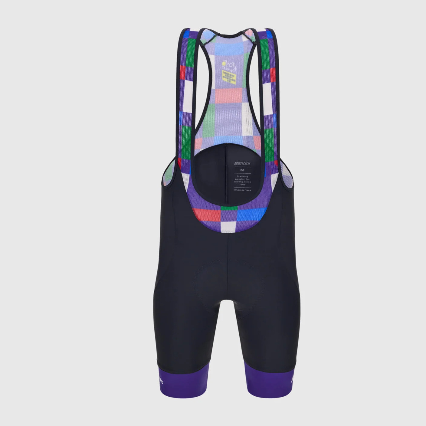 Tour De France Firenze Men's Bib Shorts - Gris - Gris