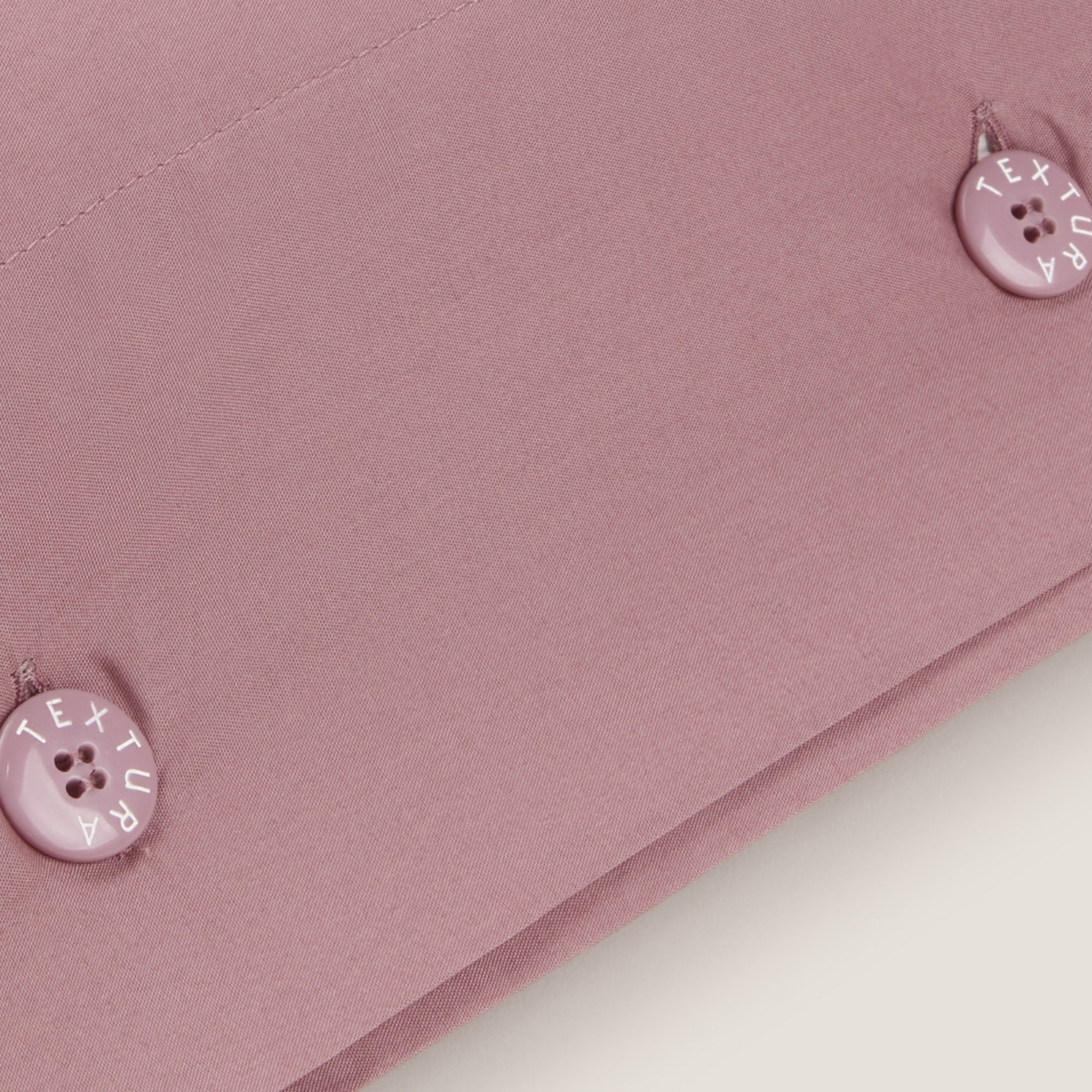 Funda de almohada algodón percal Best color rosa oscuro 100% Algodón percal