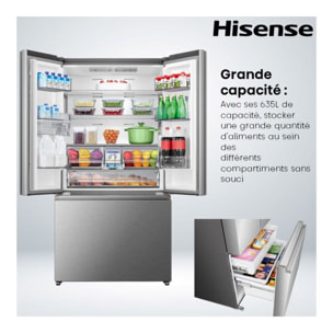 Réfrigérateur multi portes HISENSE RF815N4SWSE
