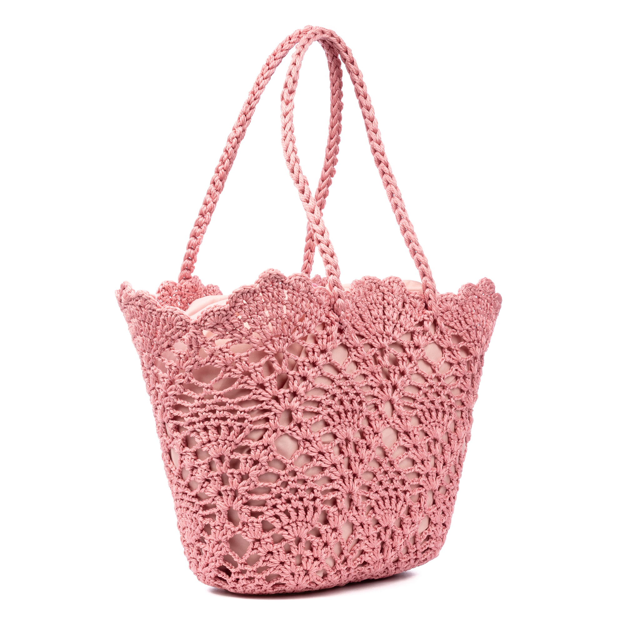 Zelbio borsa a spalla donna. Realizzata in cotone.