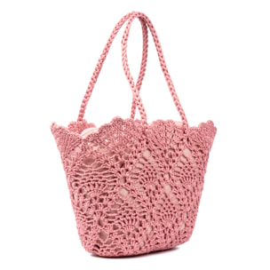 Zelbio borsa a spalla donna. Realizzata in cotone.