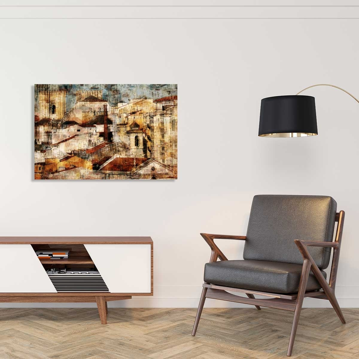 Tableau deco Alfama Tableau alu Dibond