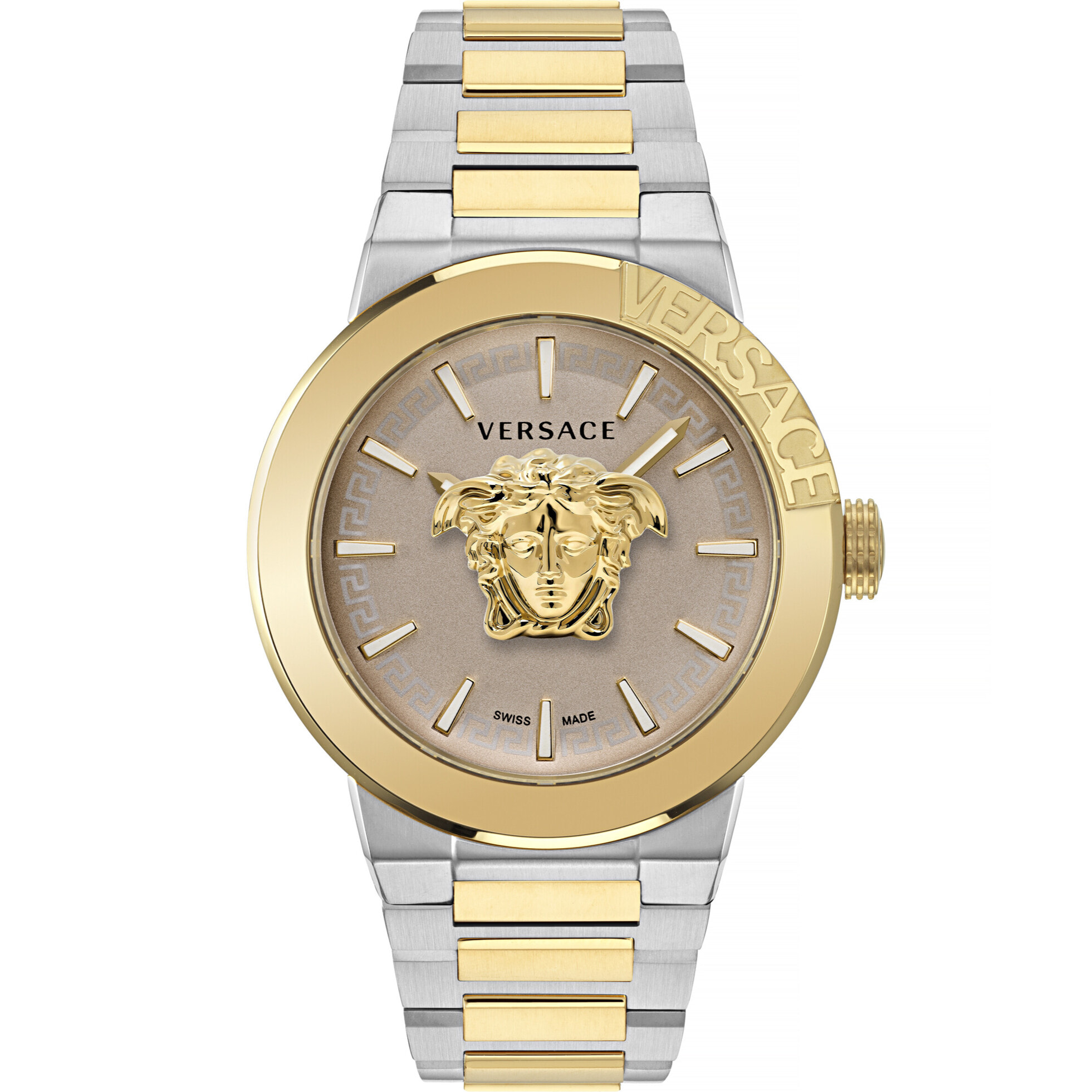 Versace Reloj Analógico De Cuarzo Medusa Infinite