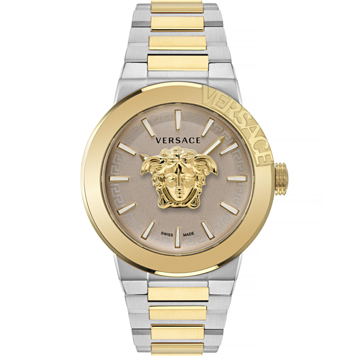 Versace Reloj Analógico De Cuarzo Medusa Infinite