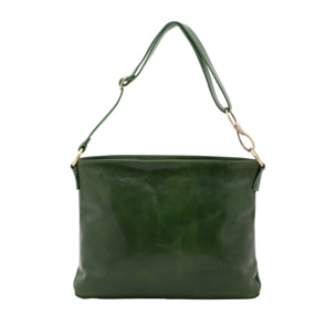 Borsa a spalla  da donna In Vera pelle Made in Italy 38x29x11 cm