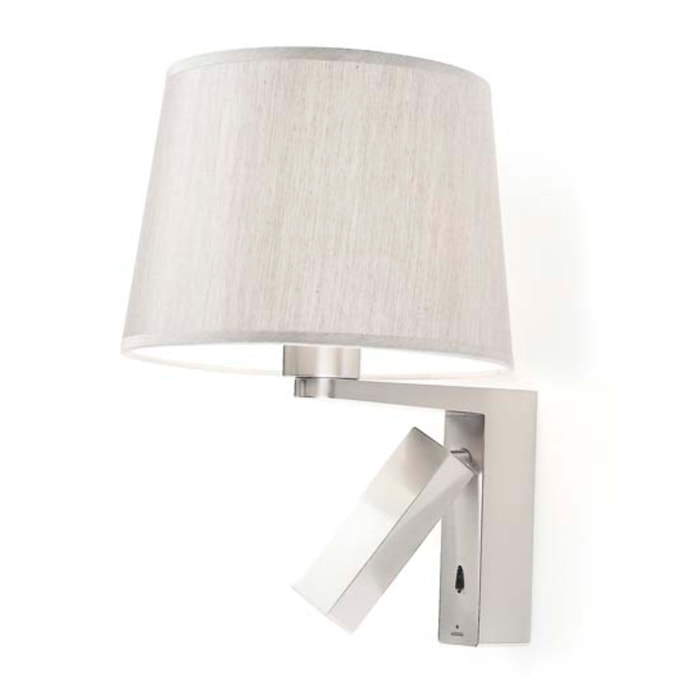 LEDS C4 Aplique LED Hall Surface Screen 3W Blanco Cálido 3000K para uso interior