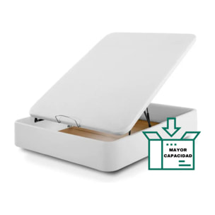 Canapé Polipiel Deluxe Blanco Altura 35 cm