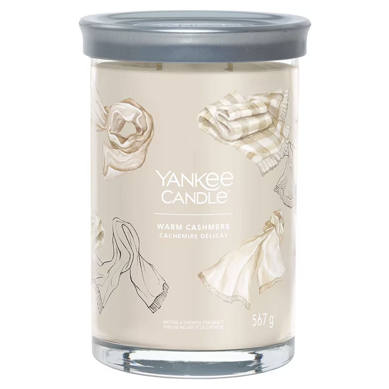 Candela Grande Yankee Candle WARM CASHMERE Signature Tumbler