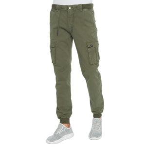 Pantalone cargo Hot Buttered Arborek Verde Militare