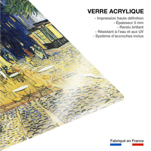 Tableau célèbre Le Café Arles par Vincent van Gogh Tableau plexiglas