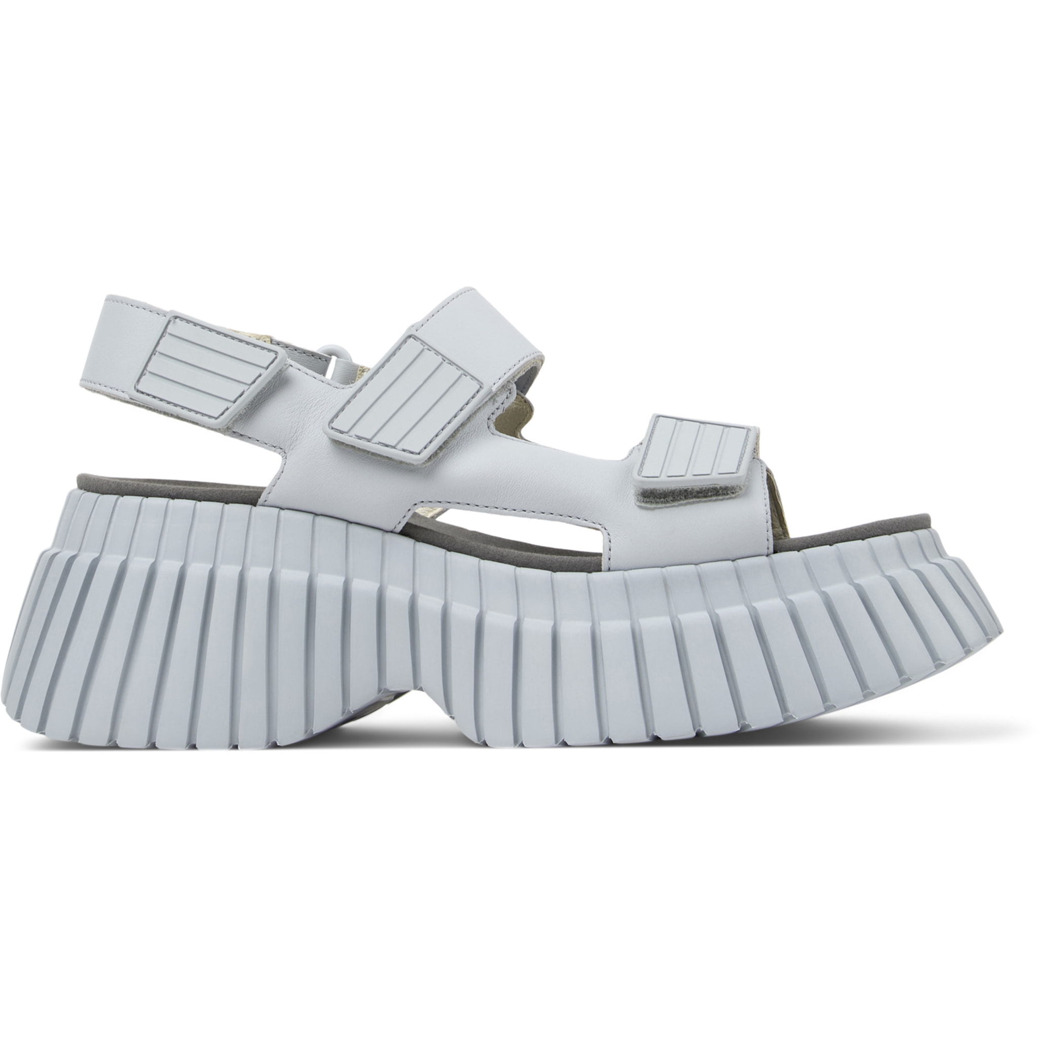 Sandalias - CAMPER BCN - Gris - Cuero liso