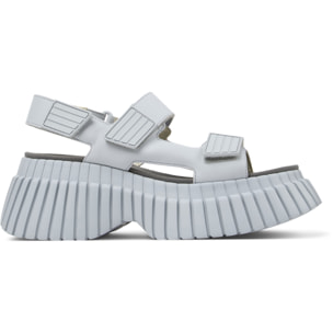Sandalias - CAMPER BCN - Gris - Cuero liso