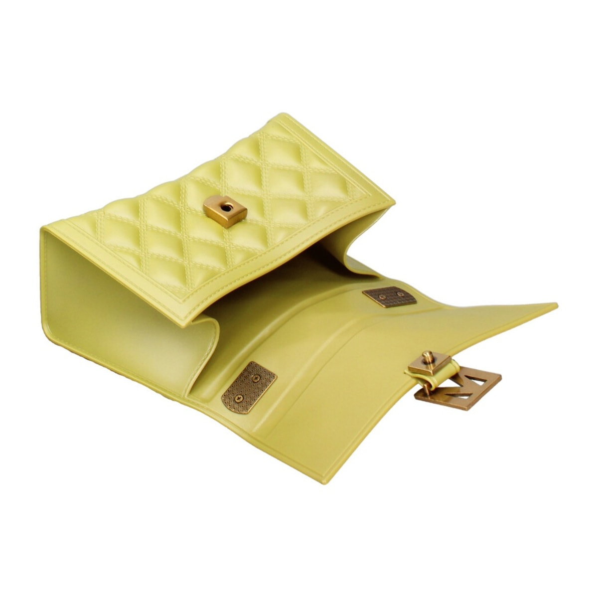 Borsa a mano donna - Modello False - 100% gomma - 12.5 x 19.5 x 8.0 cm