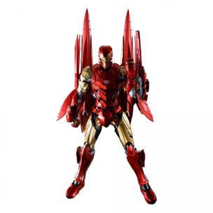 Tech-on Avengers S.h. Figuarts Action Figura Iron Man 16 Cm Bandai Tamashii Nations