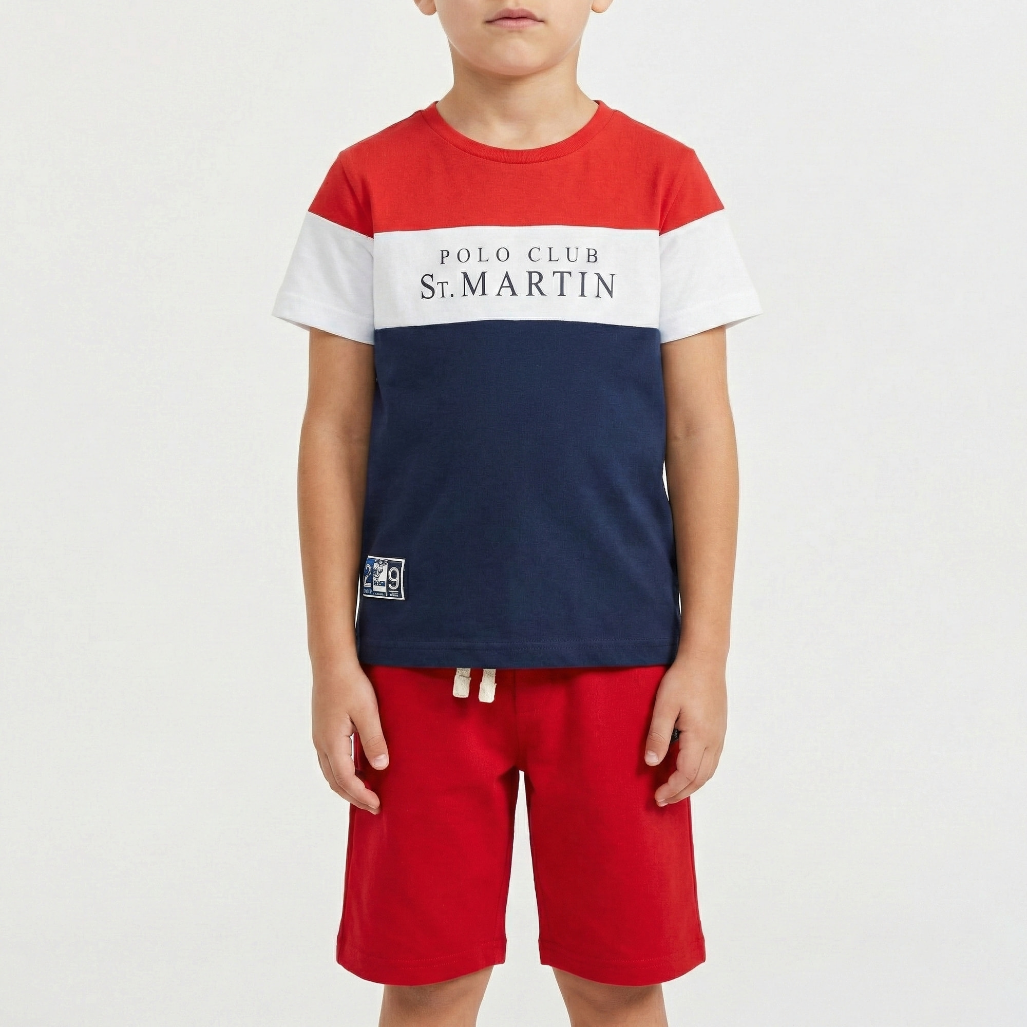 Set t-shirt e bermuda jersey