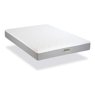 Matelas Amboise, Soutien Ferme, 24 cm, Mémoire de Forme & Mousse Haute Densité, Fabrication Française, Déhoussable