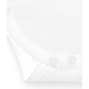 Body cruzado bebé manga corta algodón