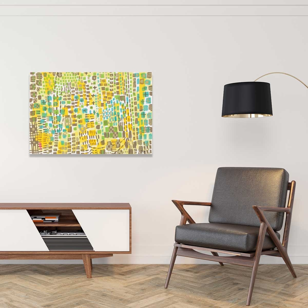 Tableau vertikal block Tableau alu Dibond