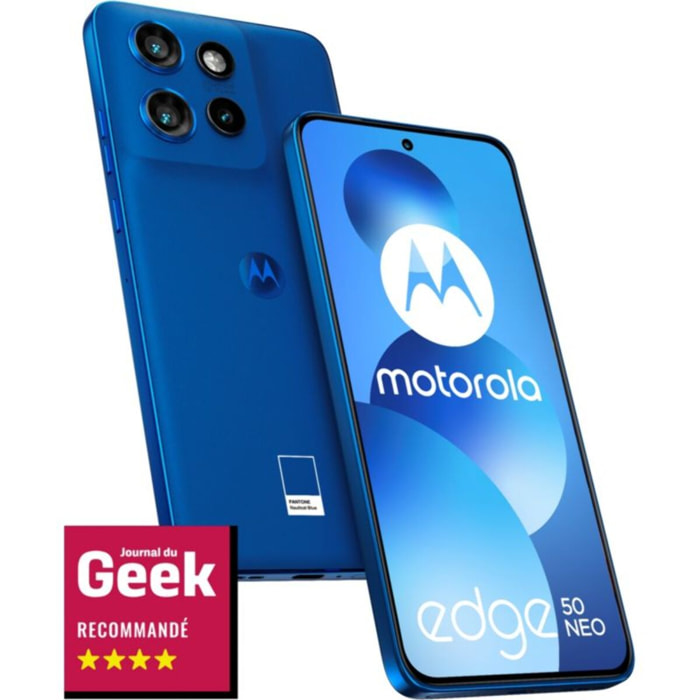 Smartphone MOTOROLA Edge 50 Neo 512Go Bleu