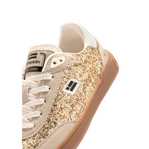 Zapatillas Deportivas Mujer Rebel Glitter Light Oro