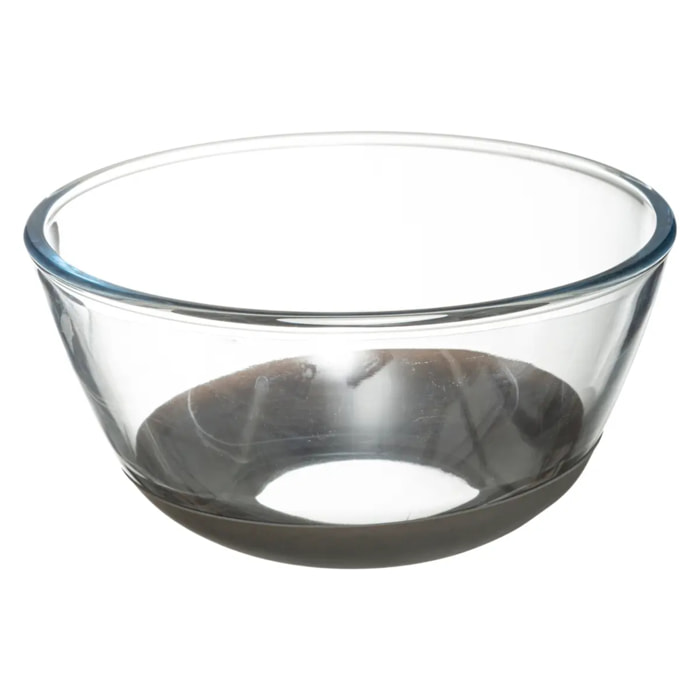 Bol à mixer 25cm verre Gris Silitop