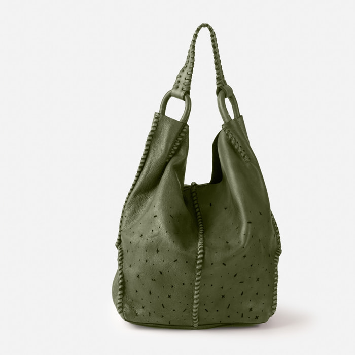Bolso de hombro BIBA Eagle de piel