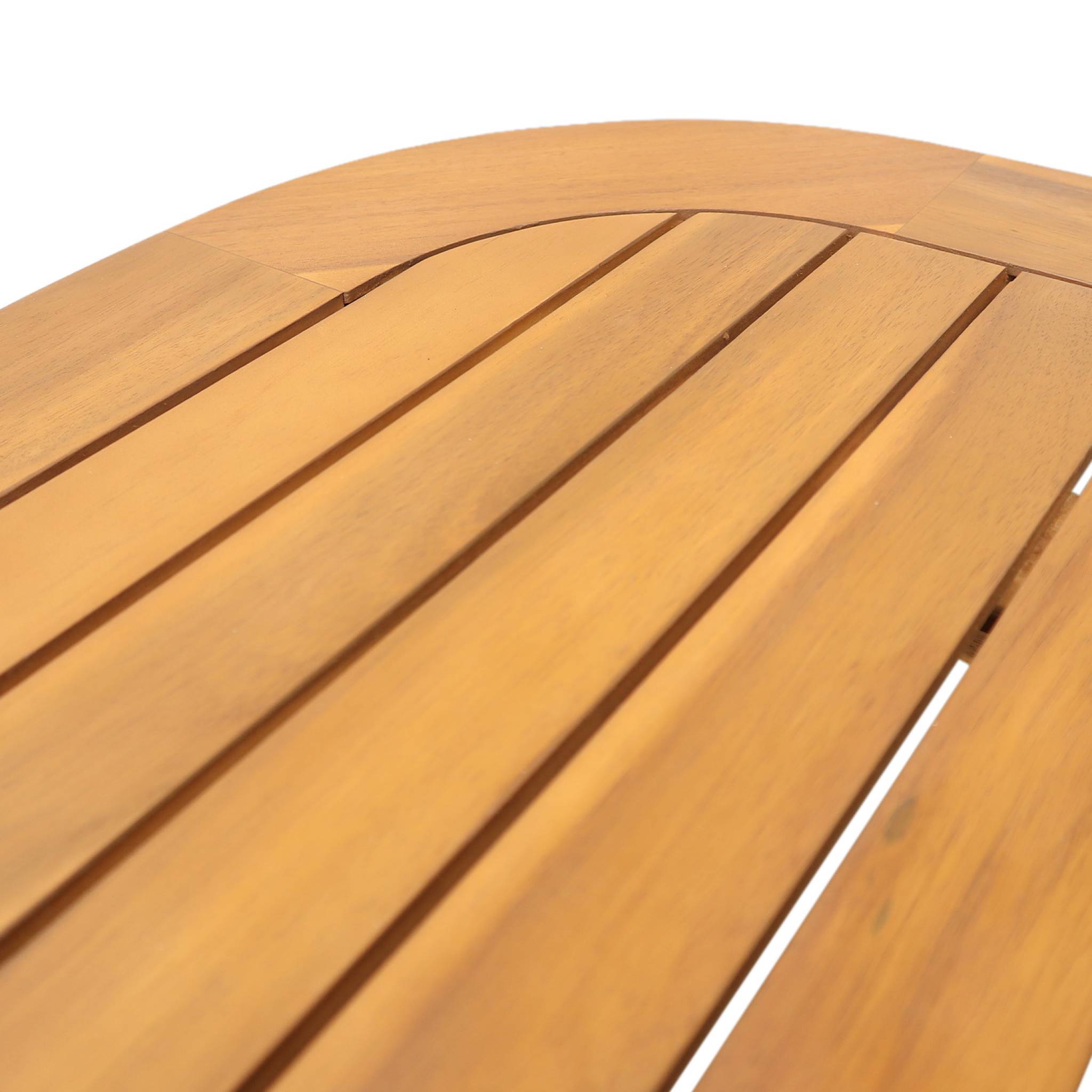 Table de jardin extensible bois d'acacia 6-8 places TANZO