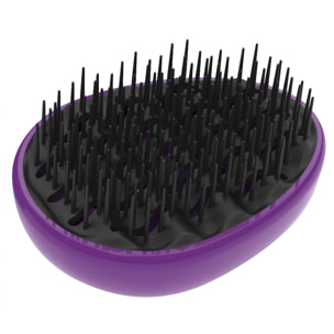 Spazzole Egg Brush Nero E Viola