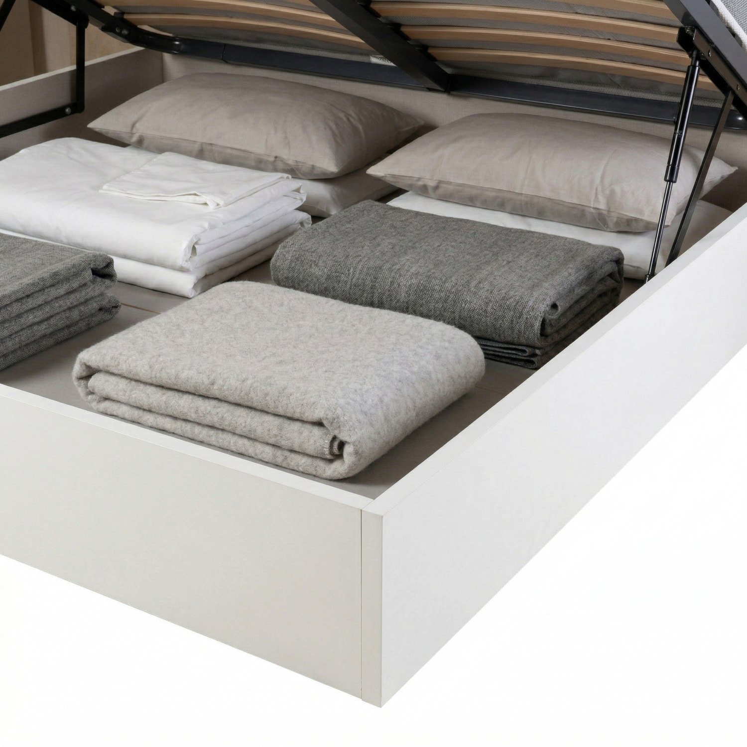 Canapé Abatible con somier | 31CM | ENVÍO, MONTAJE Y RECOGIDA ANTIGUO INCLUIDO | Madera | Gran capacidad