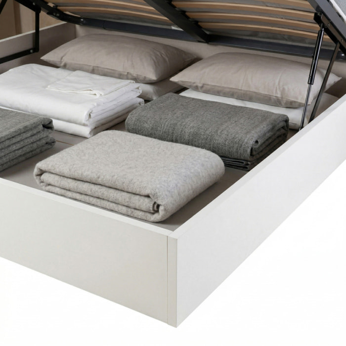 Canapé Abatible con somier | 31CM | ENVÍO, MONTAJE Y RECOGIDA ANTIGUO INCLUIDO | Madera | Gran capacidad