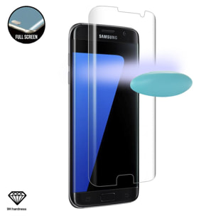 Protector de cristal templado Premium de pantalla completa curva 4D con accesorios de instalación para Samsung S8