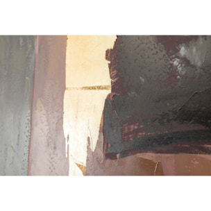 Cuadro Abstracto Foil Con Marco Dorado 90x4x180 Cm