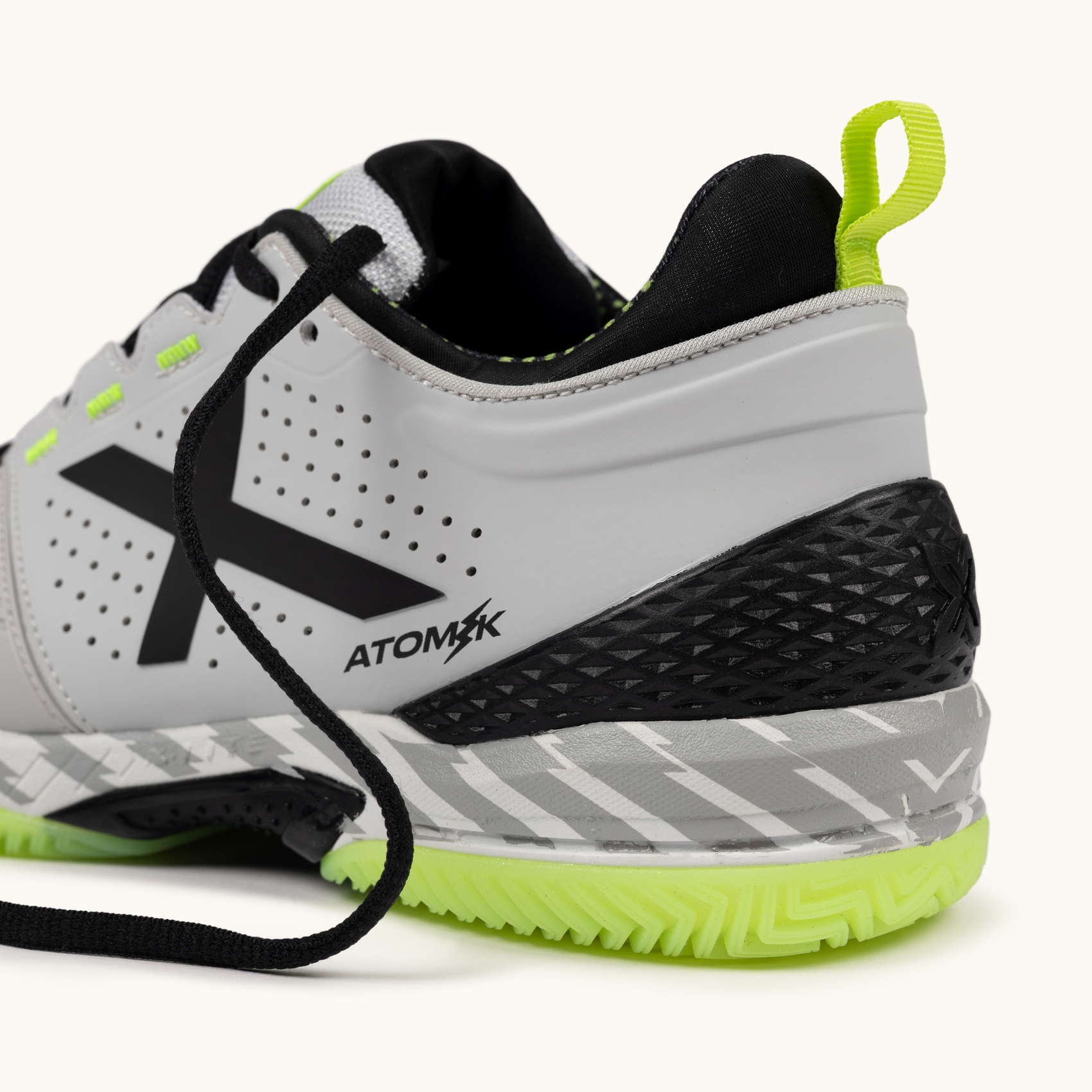 MUNICH ATOMIK 50 Zapatillas de Pádel/Tenis Gris y Amarillo Flúor