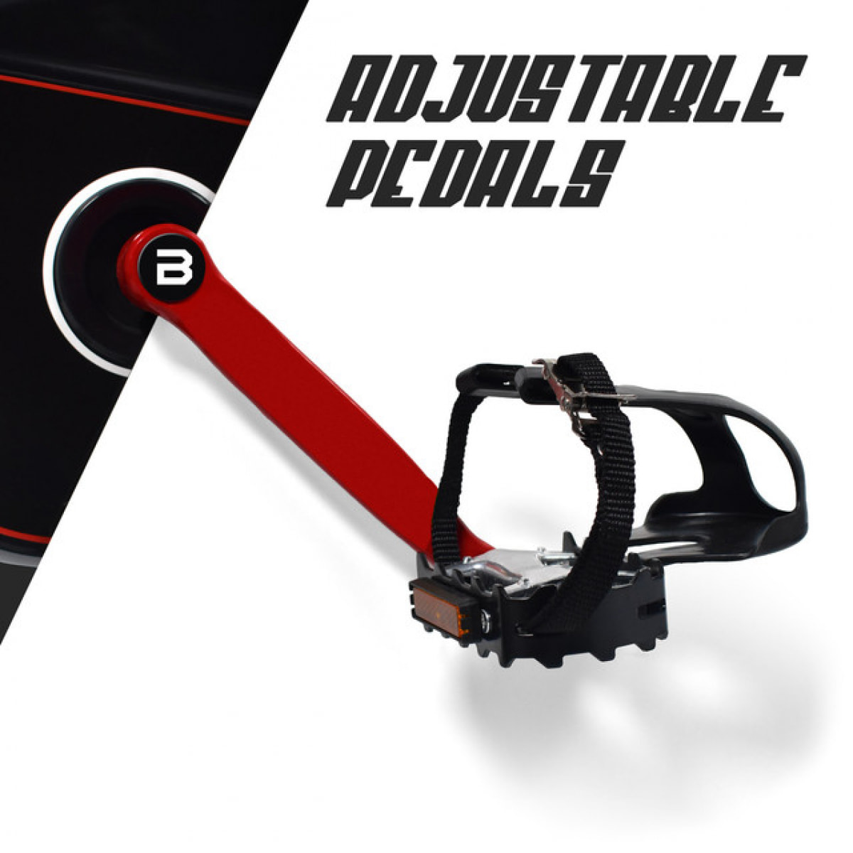 BOLD 1600 - Cyclette da corsa professionale con volano da 16 kg, display LCD, software di monitoraggio