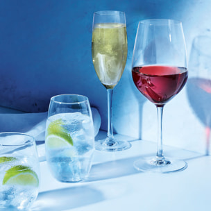 6 flûtes à champagne 24 cl Menades