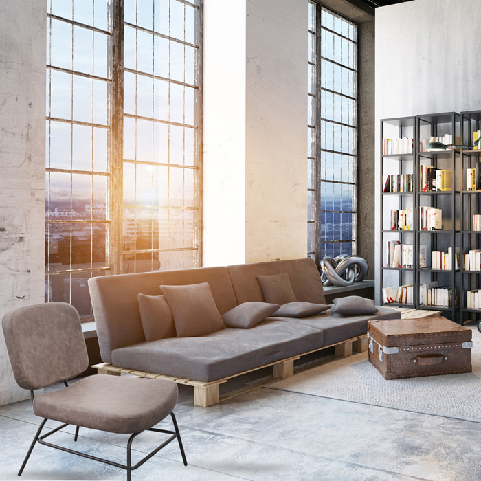 Fauteuil Detroit Gris