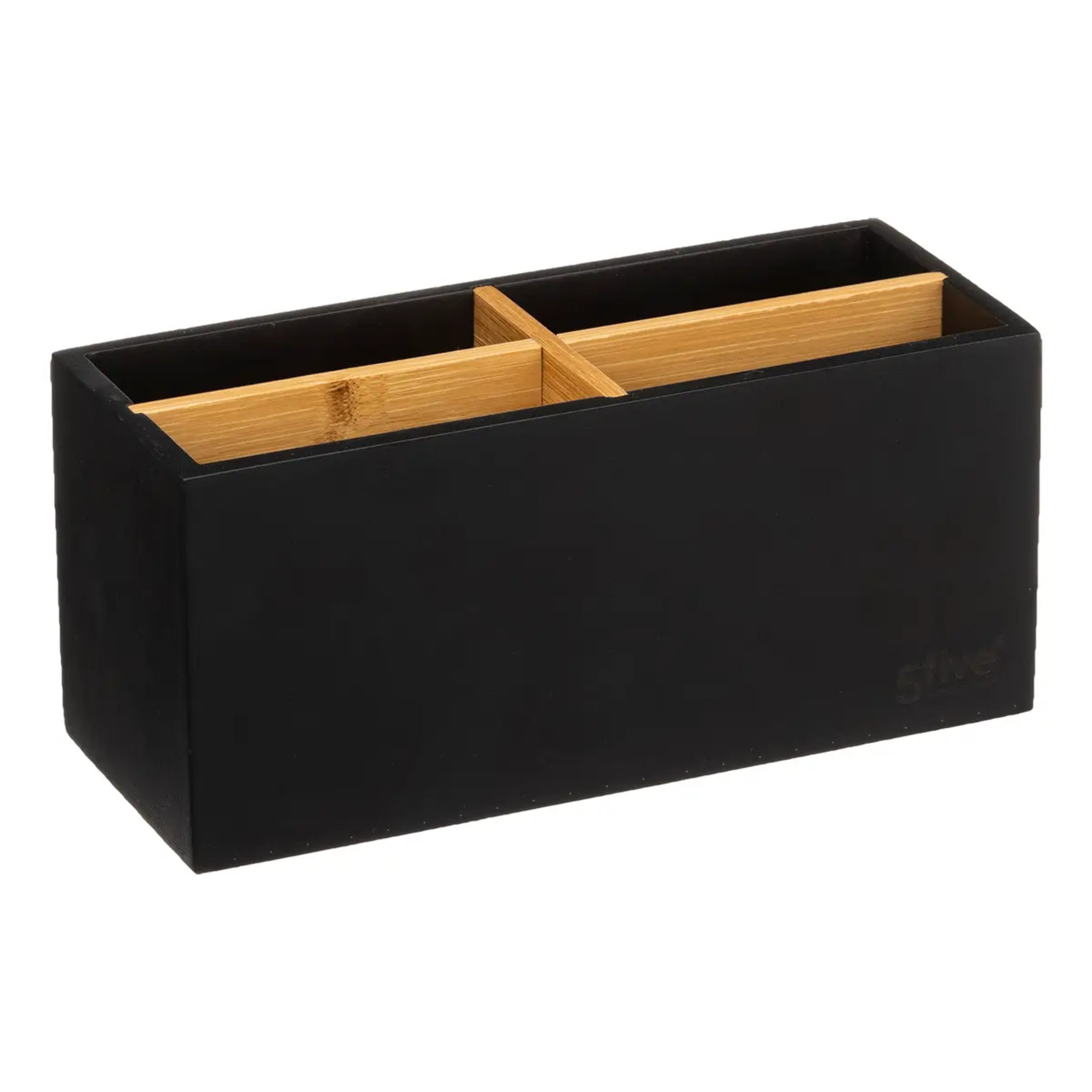 Organiseur 4 compartiments Noir Naturéo